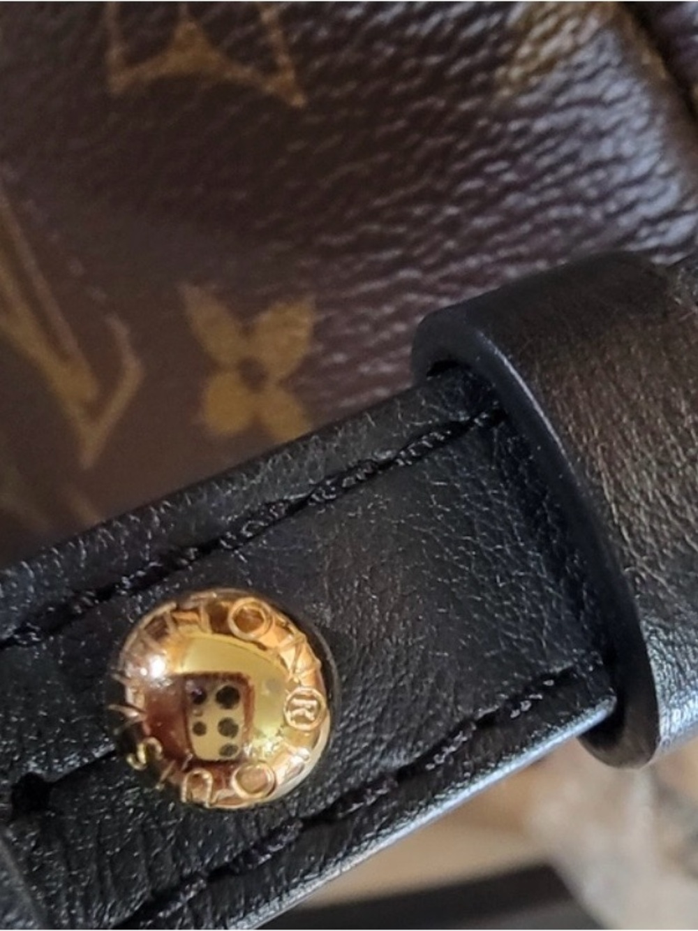 Louis Vuitton Palm Springs PM Backpack Monogram Canvas Brown Timeless Gift - Picture 15 of 15